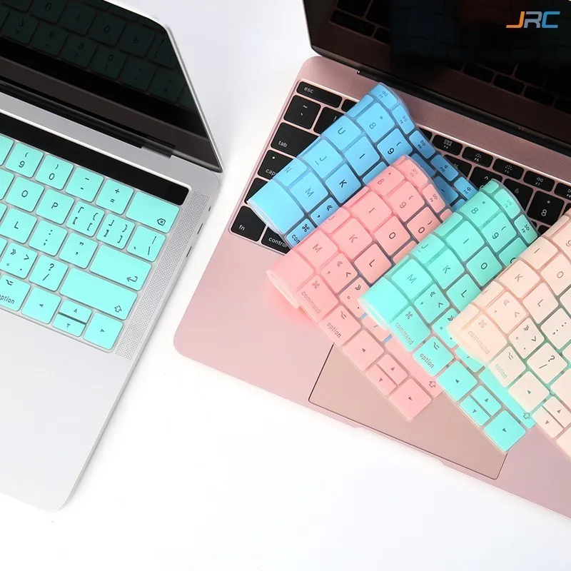 Цветная Защитная пленка с полой клавиатурой для Macbook 12 13pro без сенсорной панели
