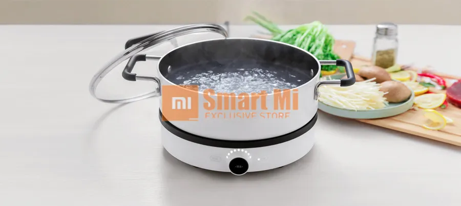 Xiao mi jia умная индукционная плита 2100 Вт Бытовая mi ni Hotpot суповый горшок электромагнитная печь для приготовления пищи поддержка mi Home APP
