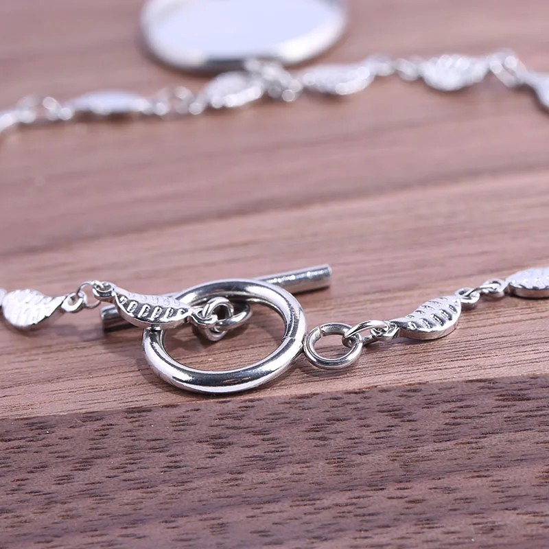 3 шт. основа для браслета кабошона из нержавеющей стали|Ювелирная фурнитура и