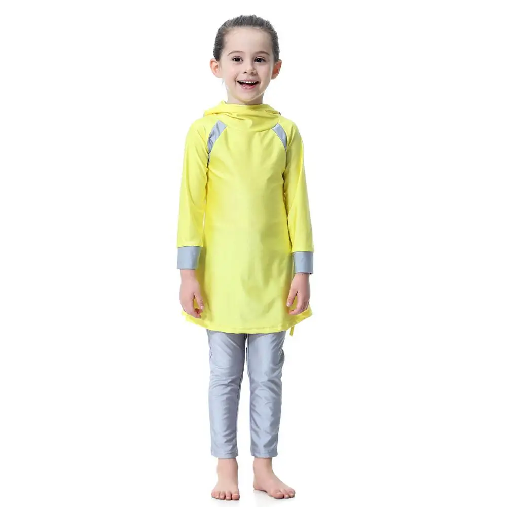 Мусульманские купальники для девушек полная накидка толстовка из двух частей