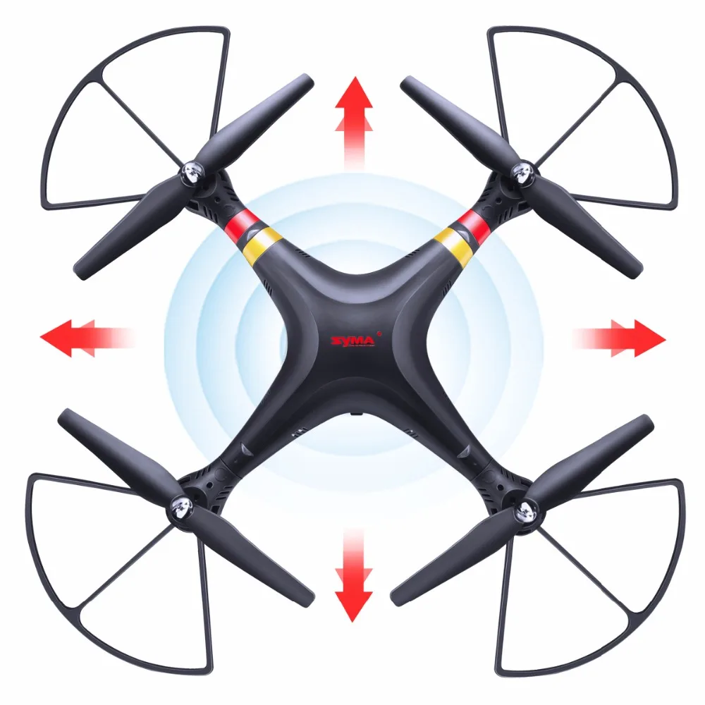 Дрон SYMA X8C с HD камерой 2 4G 4CH 6 осевой Профессиональный Радиоуправляемый
