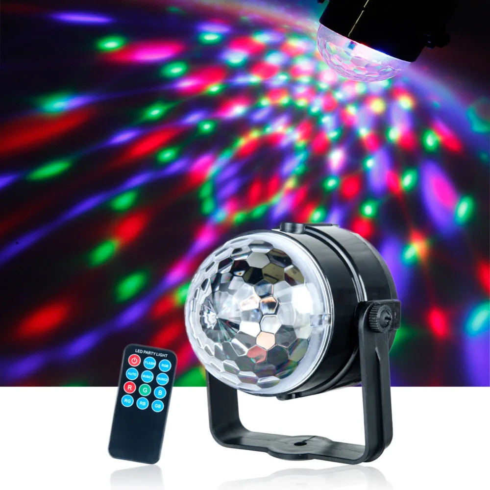 Новый сценический светильник s DJ Disco Ball Lumiere со звуковым активированным лазерным