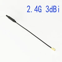 1pc 2 4ghz antenna 3dbi copper tube antenna omin internal wifi aerial with sleeve ipex 2