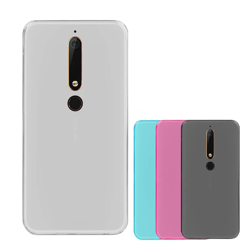 Cover For Nokia 6 2018 Case TPU Soft 6.1 TA-1068 TA-1050 TA-1043 TA-1016 TA-1045 |