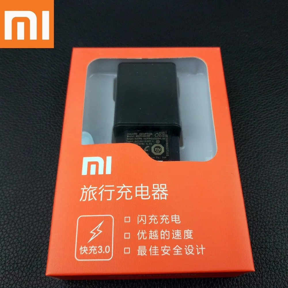 Оригинальное зарядное устройство Xiaomi A1 qc3.0 9 в 2 A 12 1 5 a черный быстродействующий ЕС