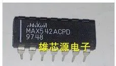 IC новый оригинальный MAX542ACPD MAX542 DIP14 Бесплатная доставка|ic| |