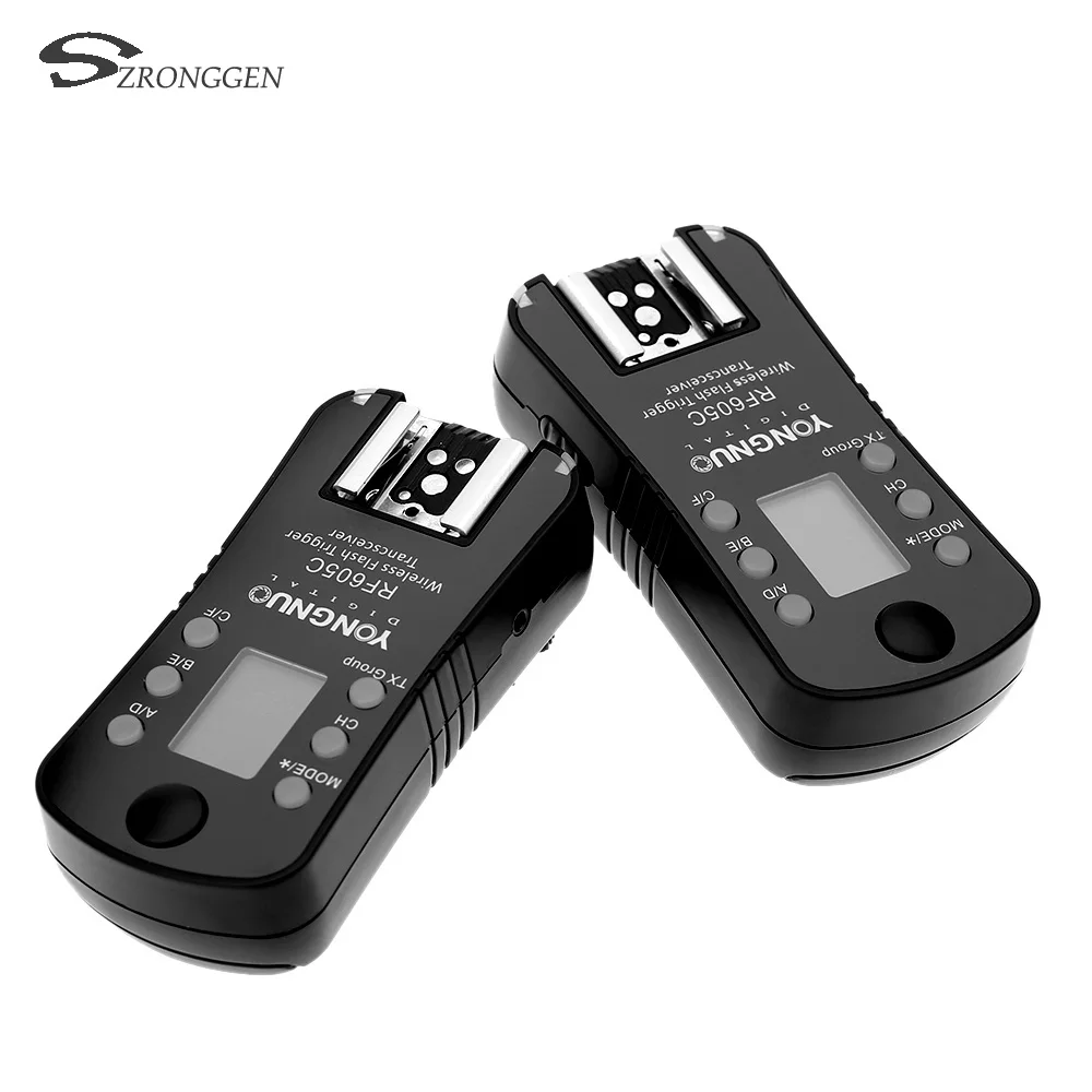 Беспроводной триггер для вспышки YONGNUO RF605C RF 605C RF605 C обновленная версия Canon с