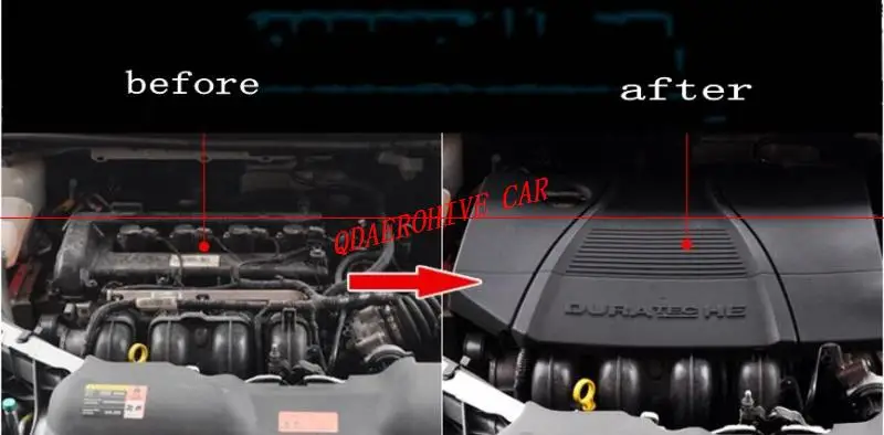 QDAEROHIVE крышка двигателя верхняя крышка двигателя для Ford Focus 2 MK2 1,8 2,0 2005
