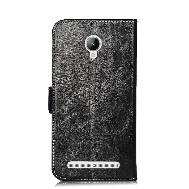 Магнитная сальто кожи сзади Капа для Coque Lenovo Vibe C2 Мощность Чехол кожаный бумажник
