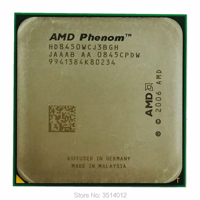 Процессор AMD Phenom X3 8450 2 1 ГГц три ядра Разъем AM2 + | Компьютеры и офис
