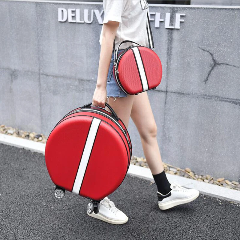 CARRYLOVE 1" дюймов spinner carry on женский милый чемодан кабина девушки Чемодан-тележка сумка с колесами