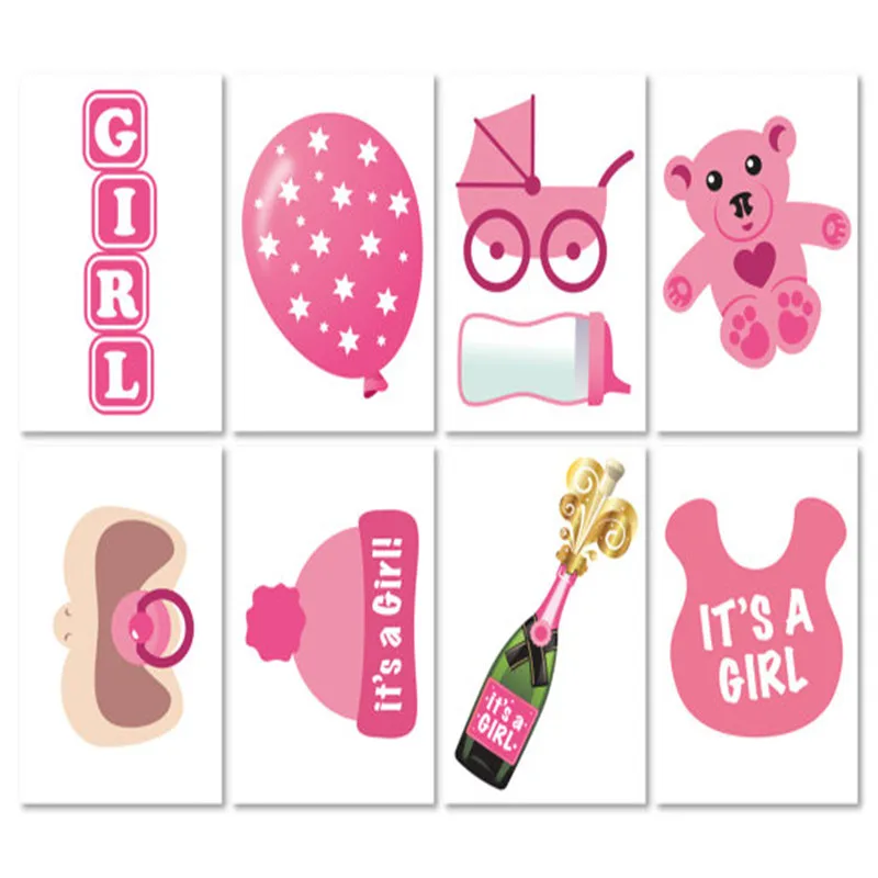 Фон для фотосъемки детей с цветными рисунками мальчиков и девочек Забавный