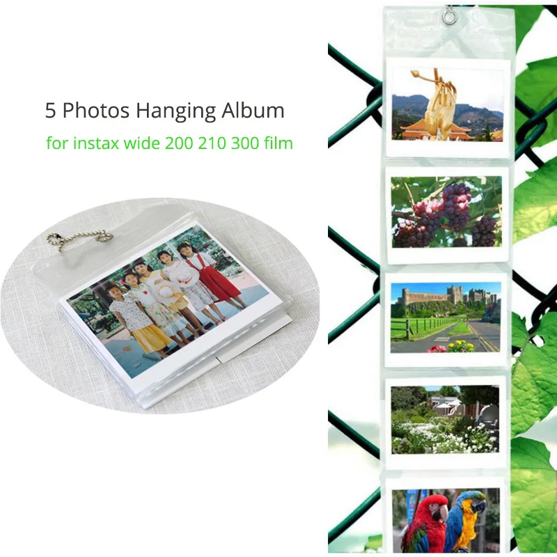 Fujifilm Instax WIDE плёночный белый/монохромная фотобумага/широкий 300 чехол для камеры Сумка/альбом для камеры моментальной печати 210 200 300 100 500AF