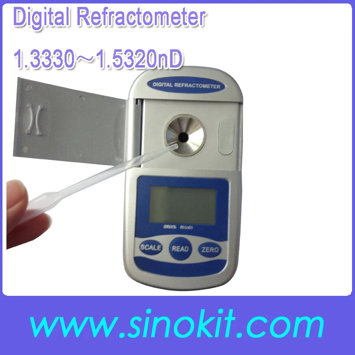 Профессиональный 1 3330 1.5320nD Цифровой рефрактометр PDR153|refractometer nd|digital refractometerrefractometer