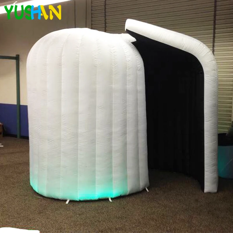 Наружный и внутренний фото Корпус кабины свадебный фон с RGB-лентой внутренней