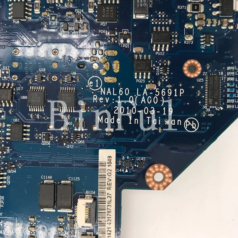 Высококачественная материнская плата для ноутбука Latitude E4310 фотосессия 100% 37MYX
