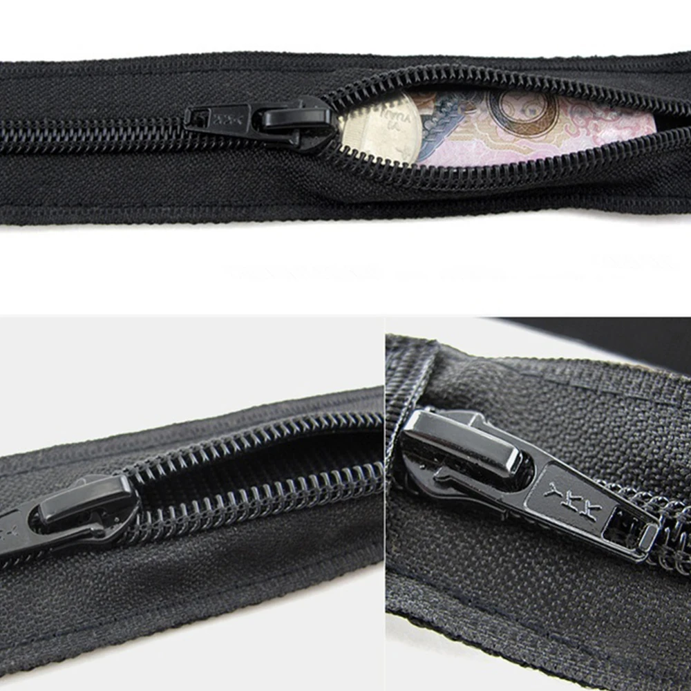 Дорожный защитный чехол на ремне скрытый кошелек для денег с защитой от кражи