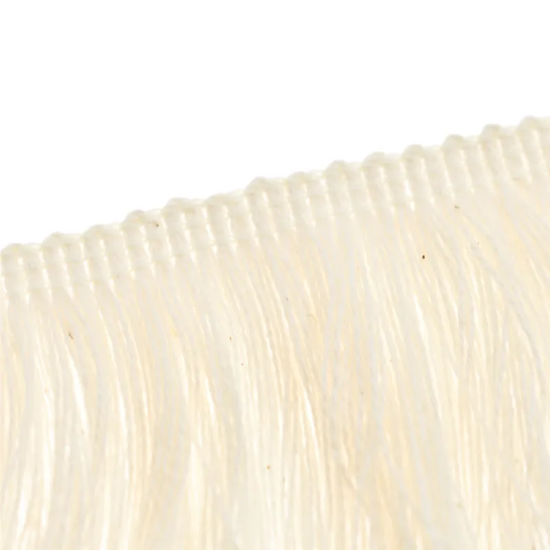 Она любит 2 ярдов черно белый цвет хлопок с бахромой кружевом кисточкой Diy