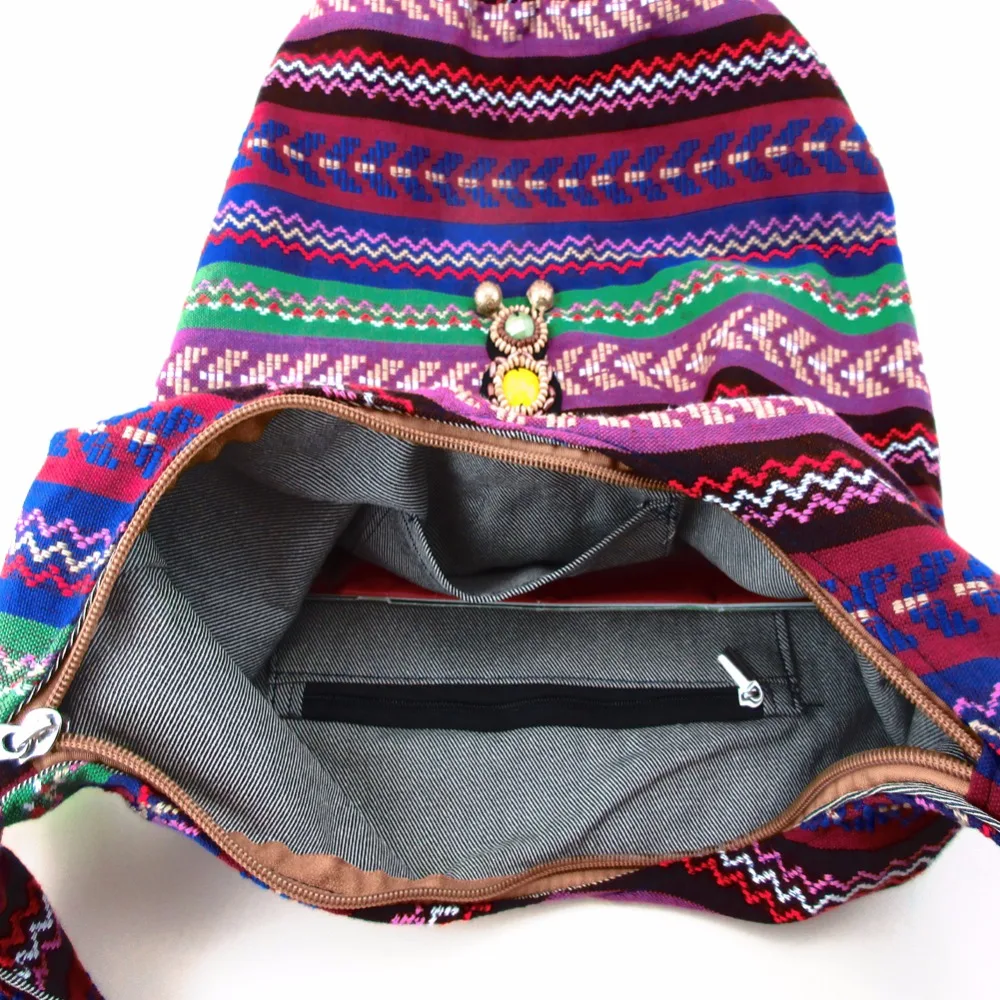 Винтажная ручная сумка hmong Boho мессенджер в этническом стиле тайская индийская