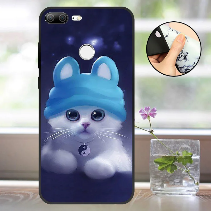BGM Чехол для huawei Honor 9 Lite, силиконовый чехол, чехол для Honor 9 Lite, мягкий ТПУ чехол для телефона Honor 9 Lite, задняя крышка, бампер - Цвет: BGM