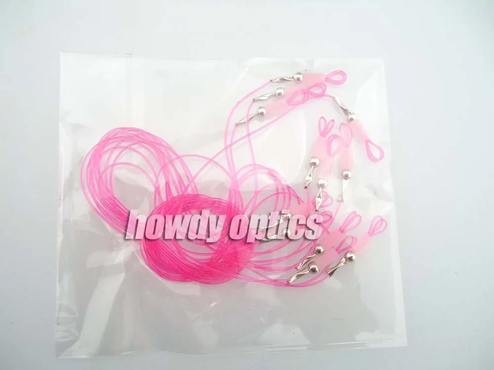 Pink 6 шт. модные тонкие силиконовые очки солнцезащитные очки держатель для очков цепочка шнур 11 цветов - Цвет: Pink