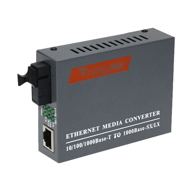 1000 м Ethernet медиа конвертер1оптический интерфейс 1 Электрический порт 3 км