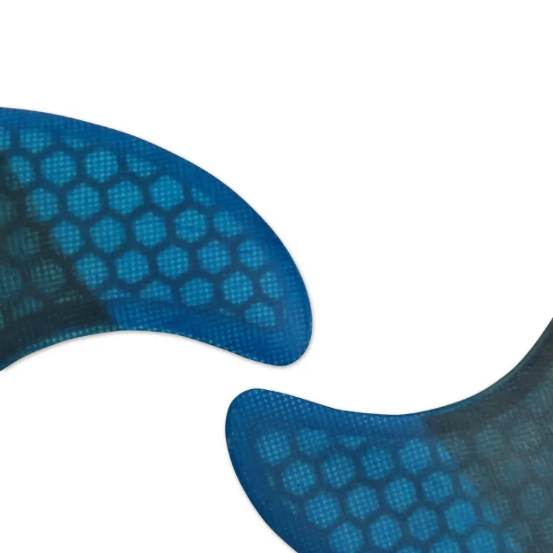 Tri-quad fin set Future G5+ GL плавники для серфинга плавники синего цвета для серфинга плавник с Сотами стекловолокна