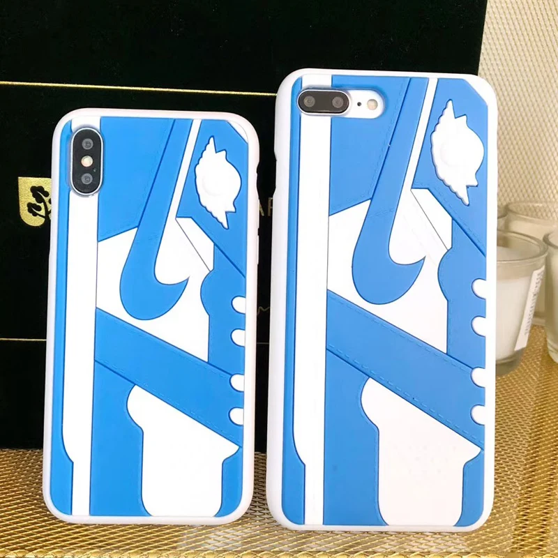 Fashion Us Street Trend 3D Shoes Air Dunk Jordan Phone Case For iPhone 6S 6 7 8 Plus Back Cover Cases X 10 XR XS MAX |