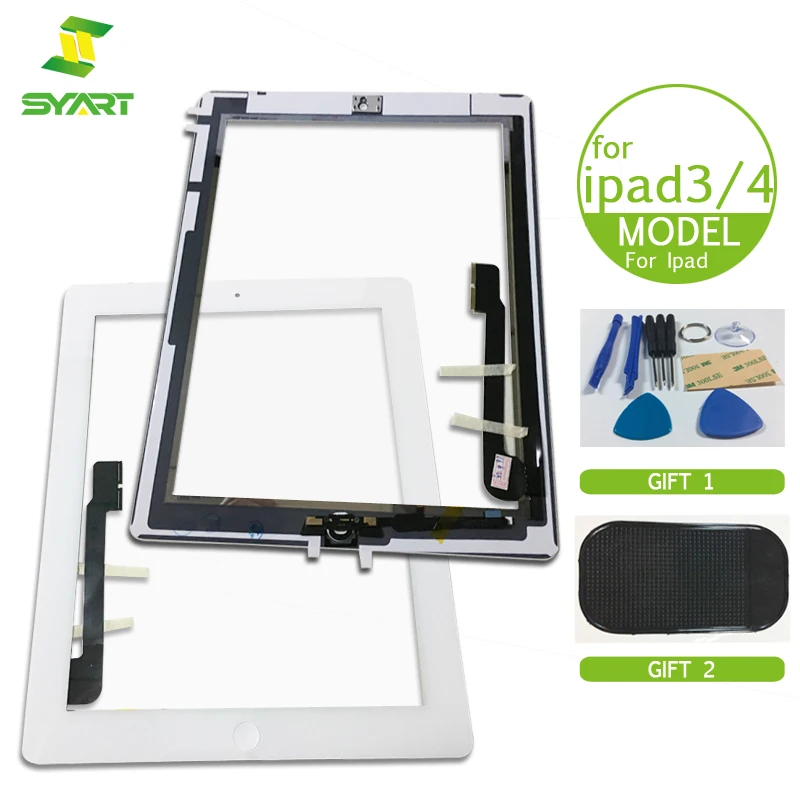 SYART оригинальный клей для ipad 3 сенсорный экран A1416 A1430 A1403 дигитайзер iPad 4 A1458 A1459