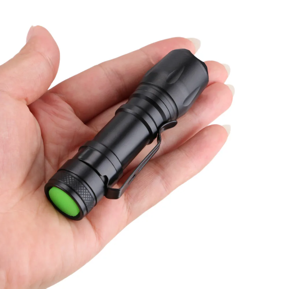 Мини светодиодный фонарик тактический фонарь 2000 люмен Масштабируемые 3 режима