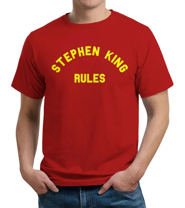 Новая футболка Stephen King Rules|Мужские футболки| |