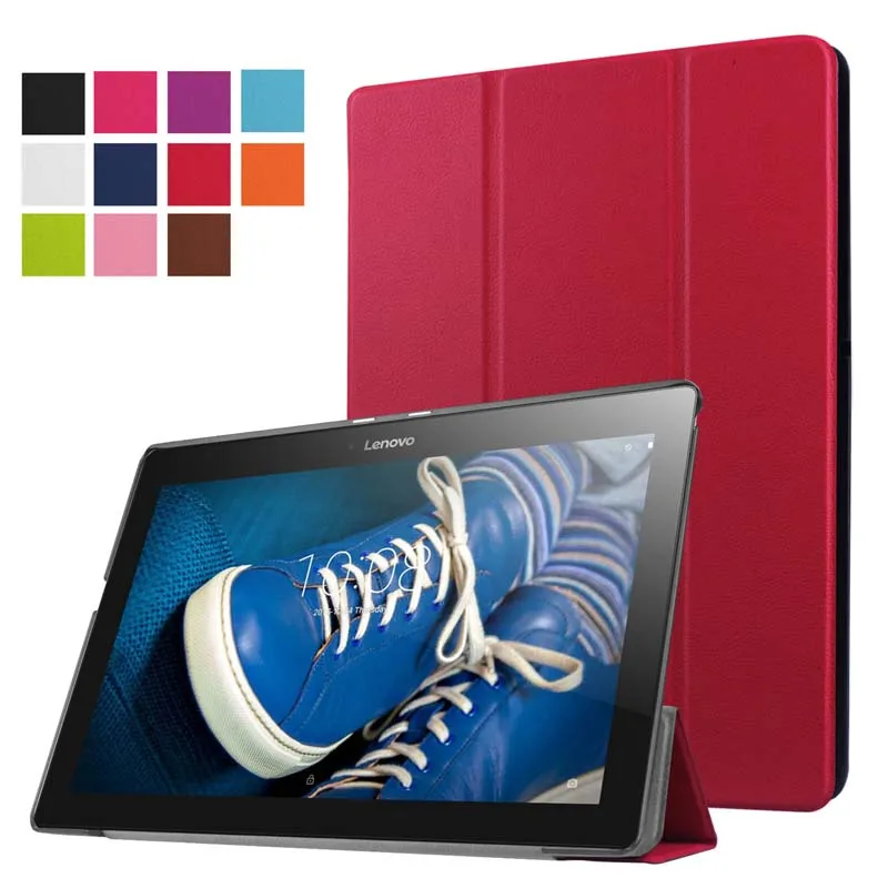 Чехол-книжка для Lenovo Tab 2 X30 X30M X30F TB2-X30F A10-30 из искусственной кожи с магнитной