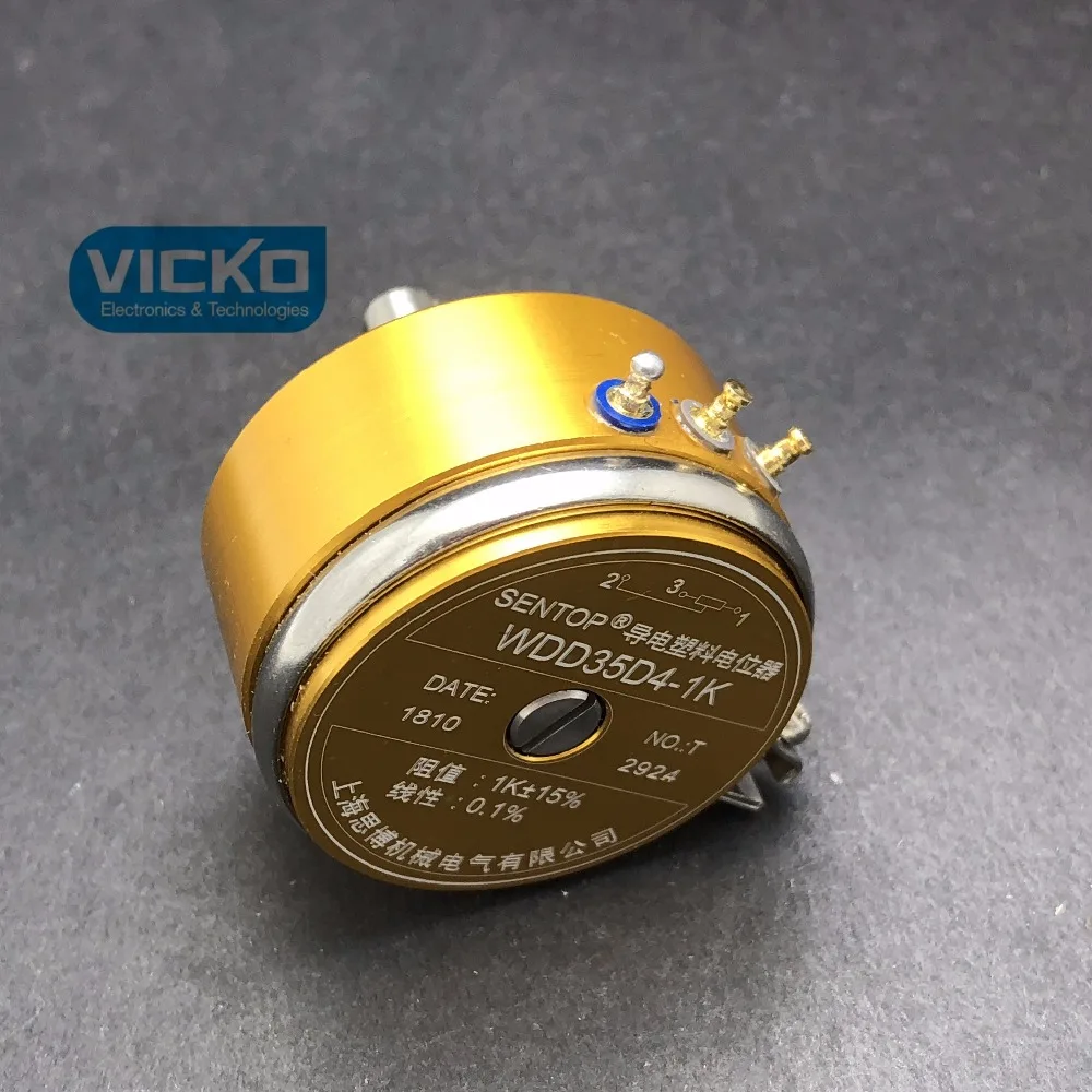 [VK] Оригинальный SAKAE проводящий пластиковый потенциометр WDD35D4 WDD35D 4 1K 2K 5K 10K