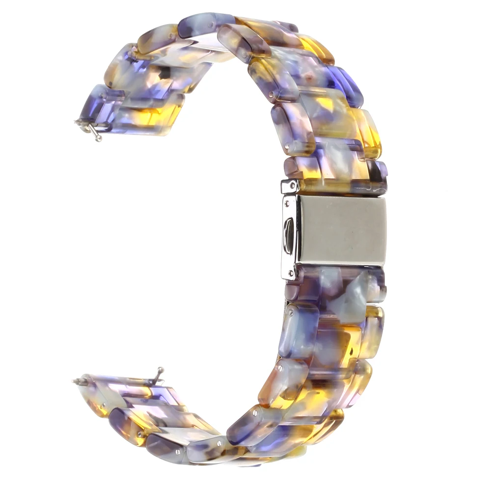 Ремешок из смолы для Fitbit watch band 22 мм ремешок для часов Fitbit Versa/Versa ремешок из нержавеющей стали - Цвет ремешка: Blue Ocean