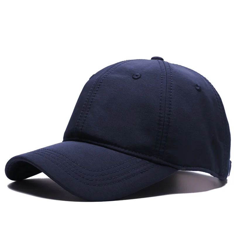 velvet navy blue Мужские бейсбольные шапки большого размера с большой головой, зимние уличные непромокаемые бархатные изогнутые кепки для мужчин размера плюс, Спортивная Кепка 56-60 см 60-65 см - Цвет: velvet navy blue