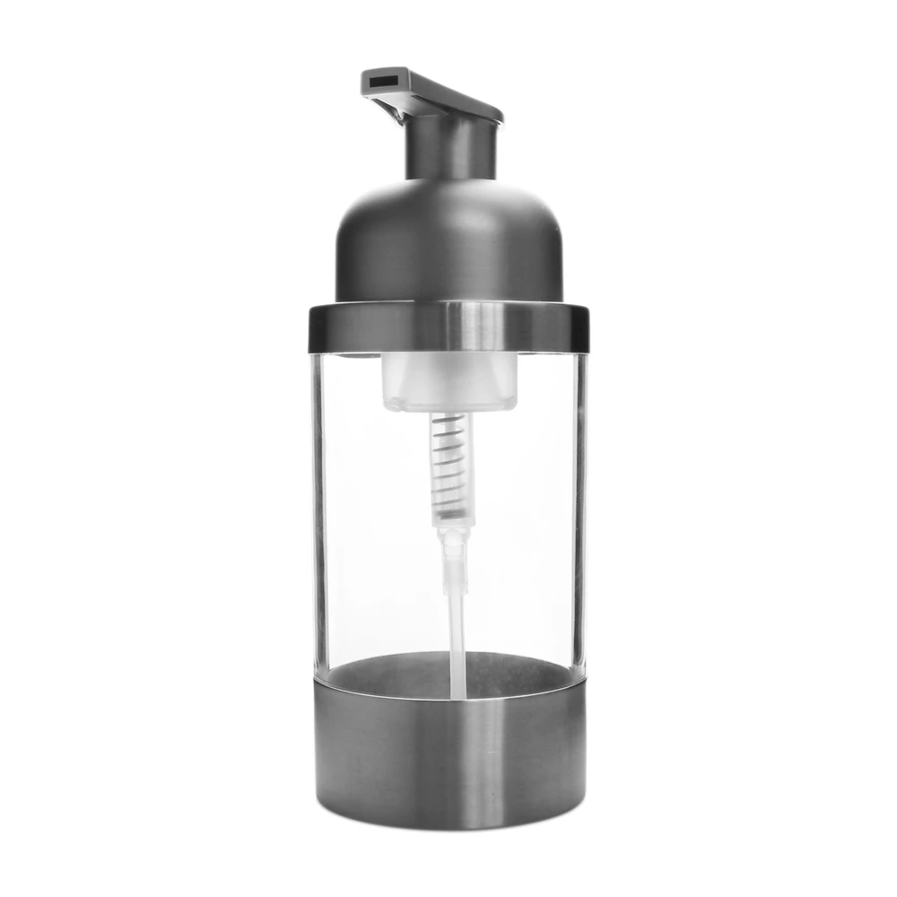 2 шт./лот столешница из нержавеющей стали диспенсер для жидкого мыла (с атласной