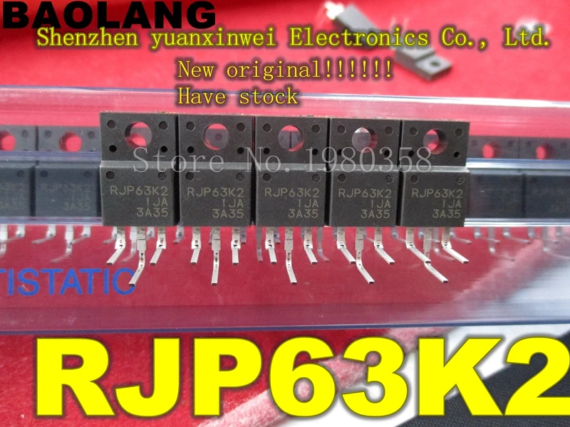Новый оригинальный RJP63K2DPP RJP63K2 RJP 63K2 TO220F 50 шт.|rjp| |