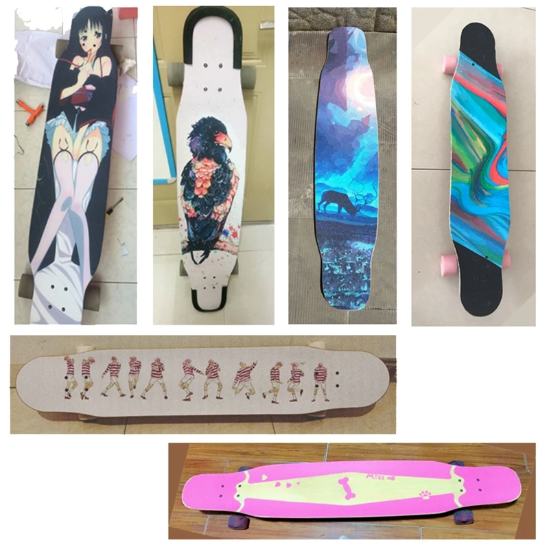 Бесплатная доставка скейтборд griptape длинная клейкая лента 122*26 см | Спорт и