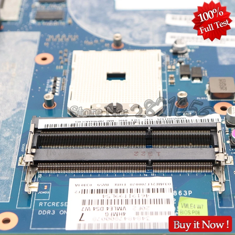 NOKOTION для samsung NP355 NP355C4C NP355V5C Материнская плата ноутбука QMLE4 LA-8863P BA59-03568A HD7600M видеокарта