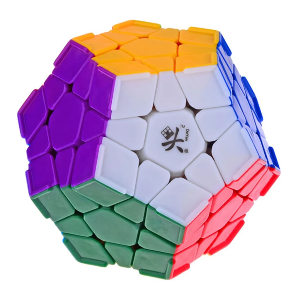 Совершенно новый DaYan Megaminx Dodecahedron кубик головоломка без наклеек с уголками