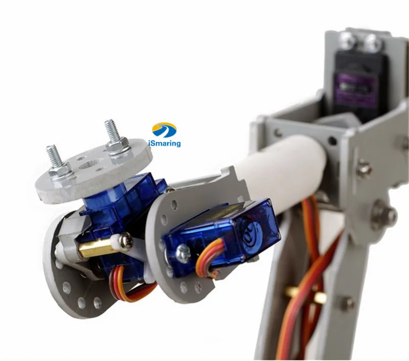Официальный iSmaring IRB4400 промышленный робот 6 DOF Arm модель для обучения и эксперимента зажим манипулятора комплект