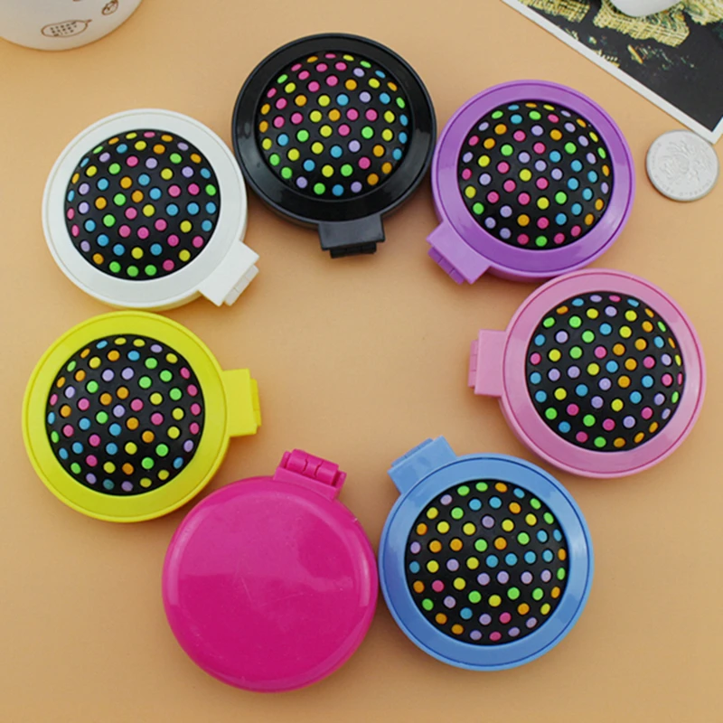 Гребень для массажа волос Brainbow 1 шт. с зеркальной щеткой аксессуары путешествий