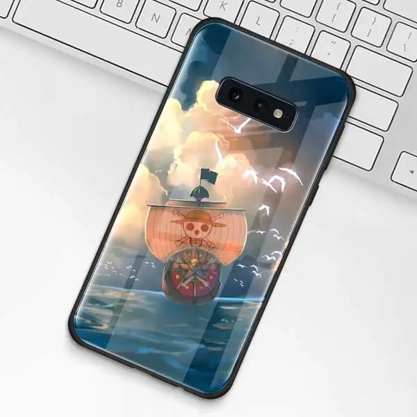 010 Чехол из закаленного стекла для samsung Galaxy S10 S10e S9 S8 S10 Plus Note 9 A50 A30 - Цвет: 010