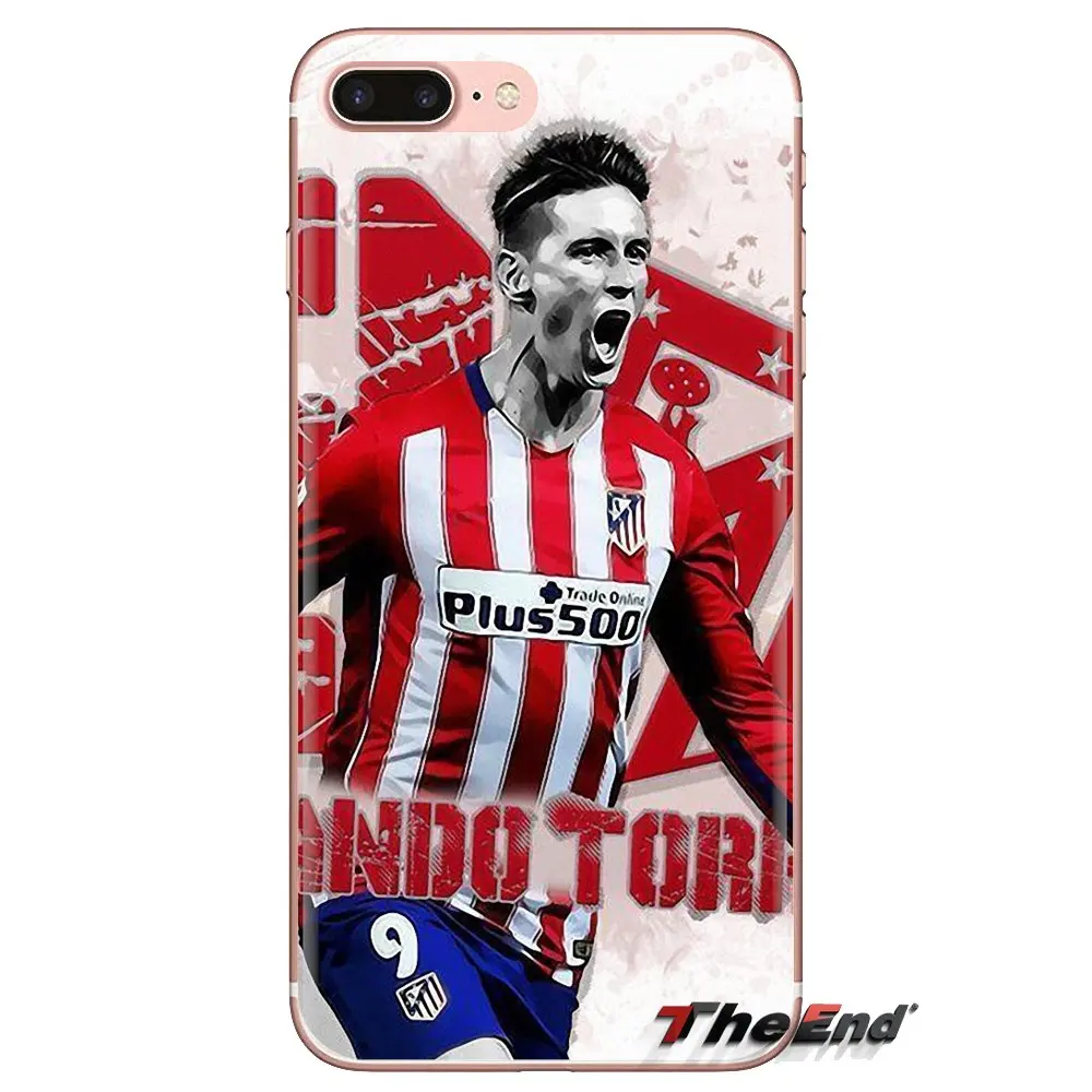 footballer Fernando Torres Transparent Soft Shell Covers For Xiaomi Redmi 4A S2 Note 3 3S 4 4X 5 Plus 6 7 6A Pro Pocophone F1 |