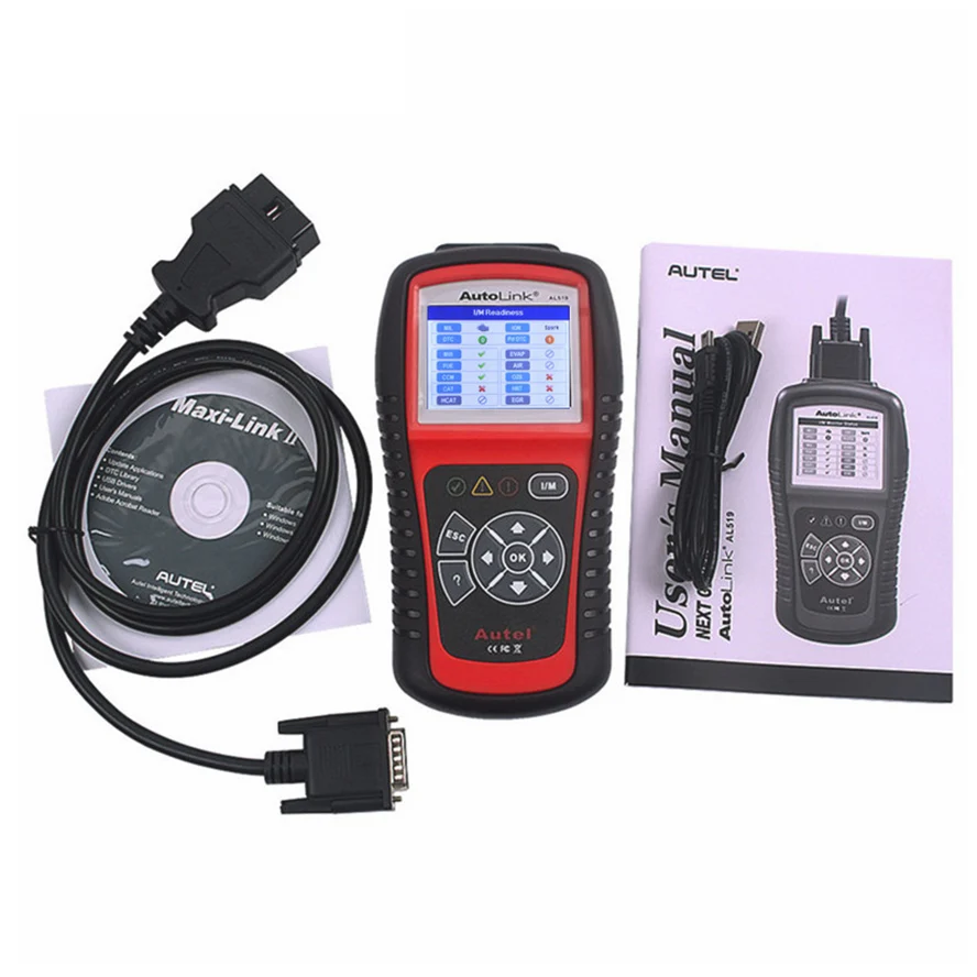 Autel Автоссылка AL519 Универсальный OBD2 сканер автомобиля DTC товара читать