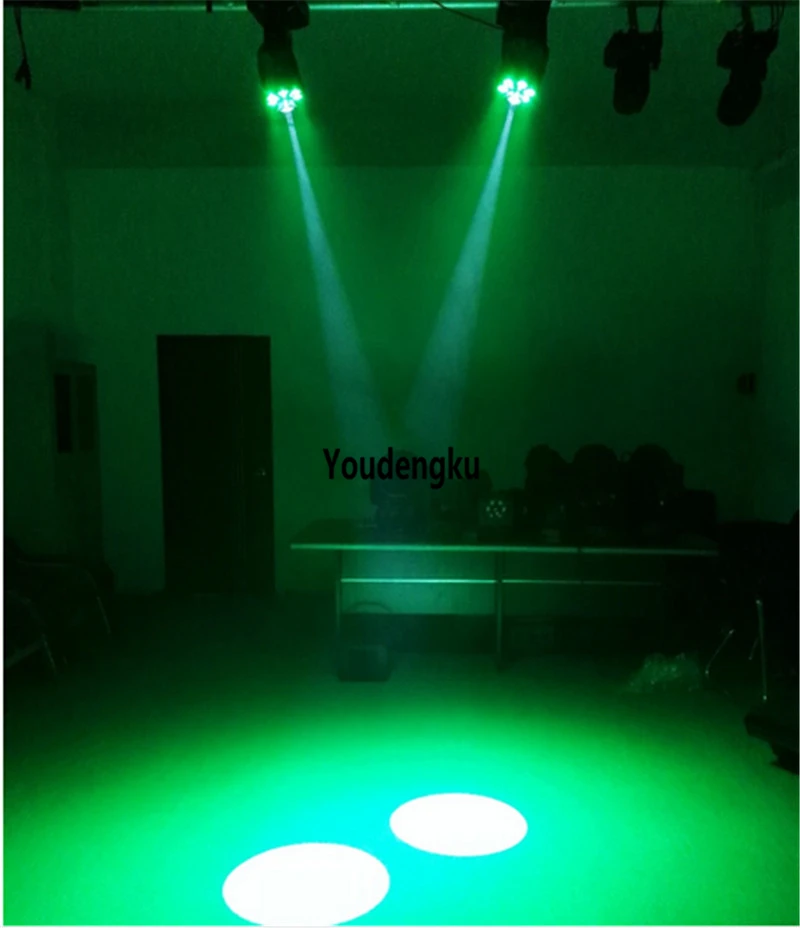 6 шт. led moving head spot light 6*8w 4 в 1 rgbw wash 30w light|Эффект освещения сцены| |