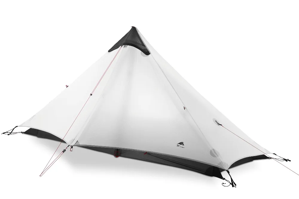 LanShan 1 3F UL GEAR человек сверхлегкая палатка для кемпинга одноместная трехсезонная