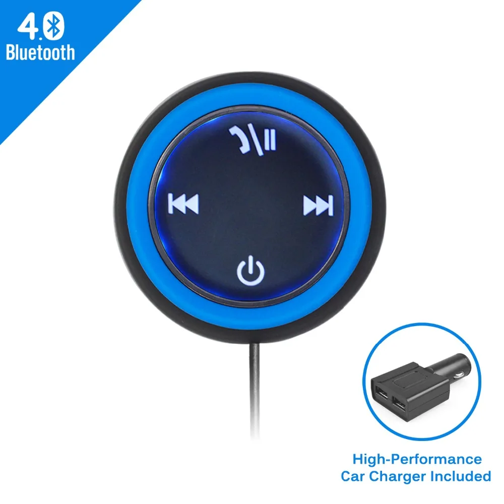 Bluetooth Hands free Car Kit Встроенный 4 0 Монстр чип приемник для автомобилей стерео через USB