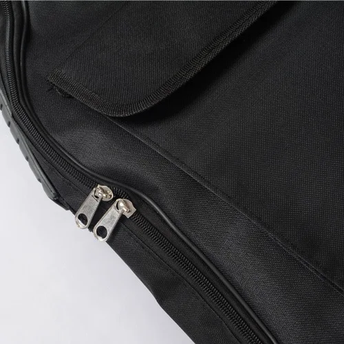 Black Electric Guitar Bass Bag 600D Nylon Oxford 5mm Thick Double Straps Soft Case Free Shipping | Спорт и развлечения