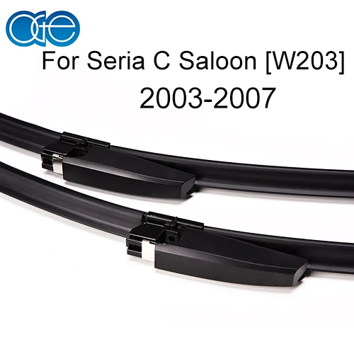OGE передние стеклоочистители для Mercedes Seria C W202 W203 W204 W205 1993- высококачественные дворники из натурального каучука автомобильные аксессуары - Цвет: Seria C Saloon W203
